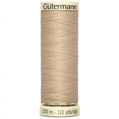Bobina de linha bege Gütermann 100 m 110 yds