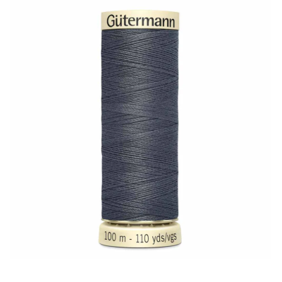 Bobine de linha Gütermann azul escura com 100 m - 110 yds/vgs