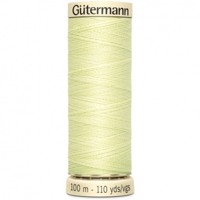 Rolo de linha de costura verde claro Gütermann 100 m