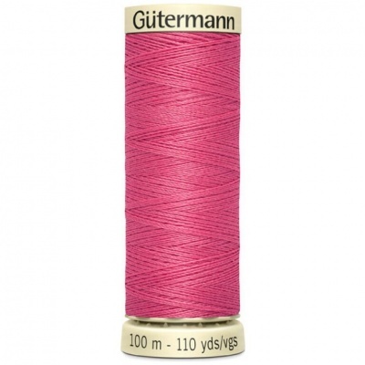 Rolo de linha rosa Gütermann 100 m