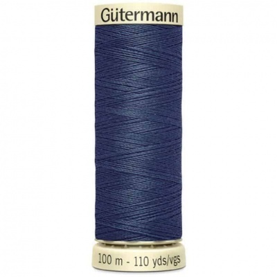 Rolo de linha de costura azul escuro Gütermann