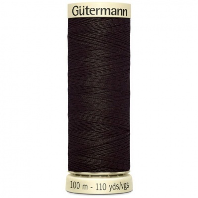 Carretel de linha preta Gütermann 100 m 110 yds