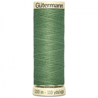 Rolo de linha de costura verde Gütermann 100m 110yds