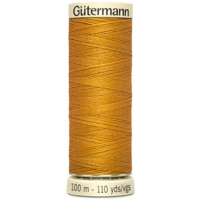 Rolo de linha castanha Gütermann 100 m 110 yds