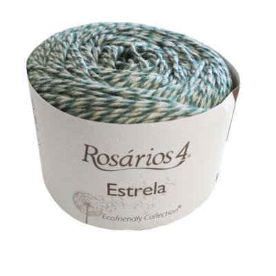 Novelo de fio multicolorido Rosários 4 Estrela