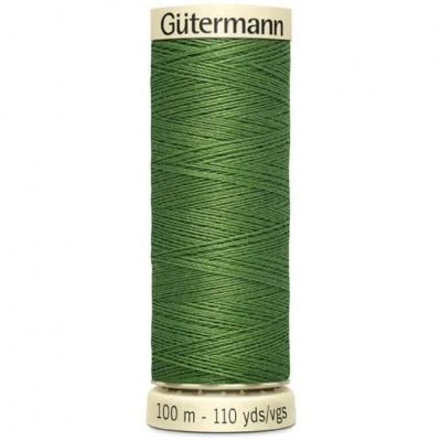 Bobina de linha de costura verde Gütermann 100 m