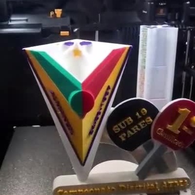 Impressão 3D Multi Cor até 33x32x32cm