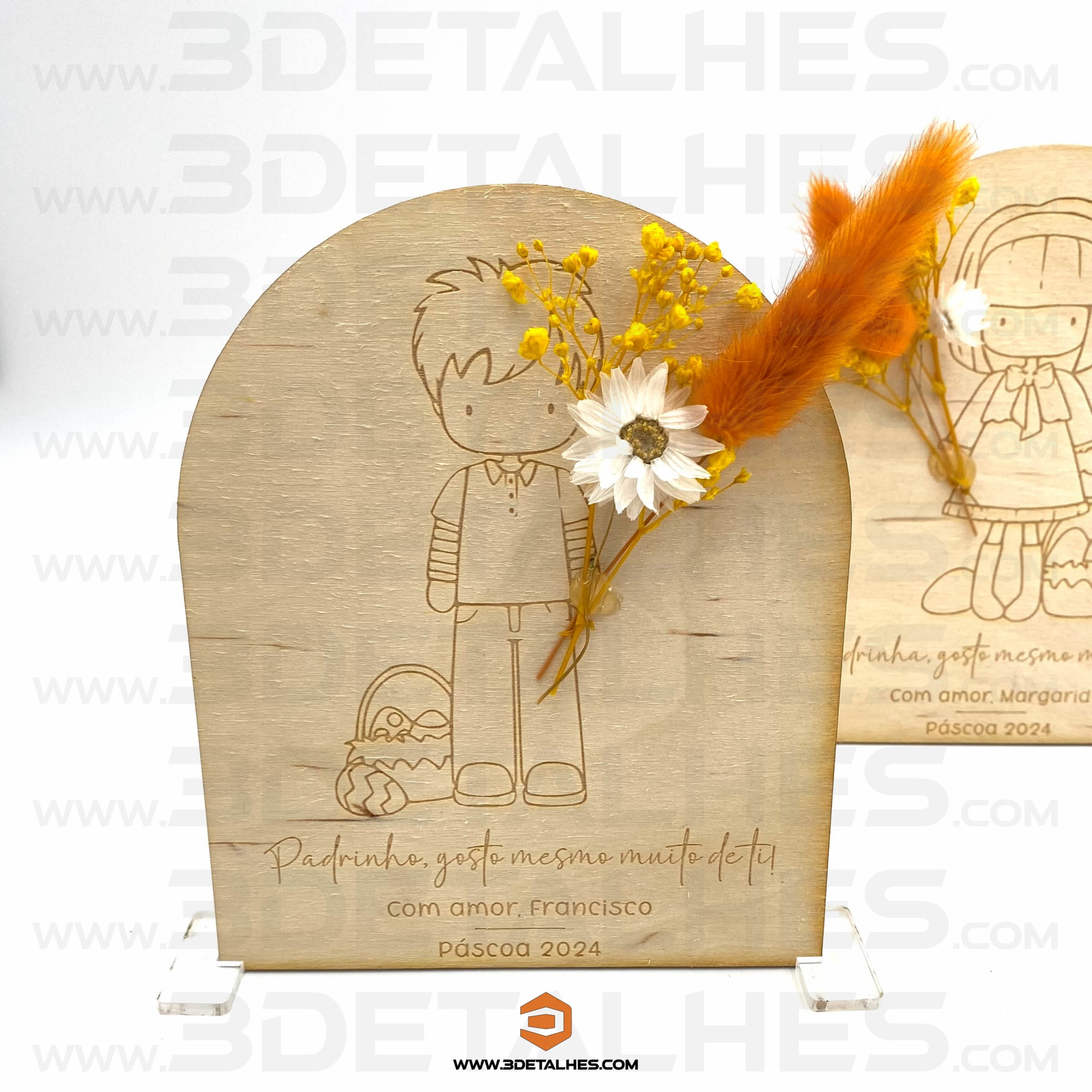 Peça "Flores com Amor"