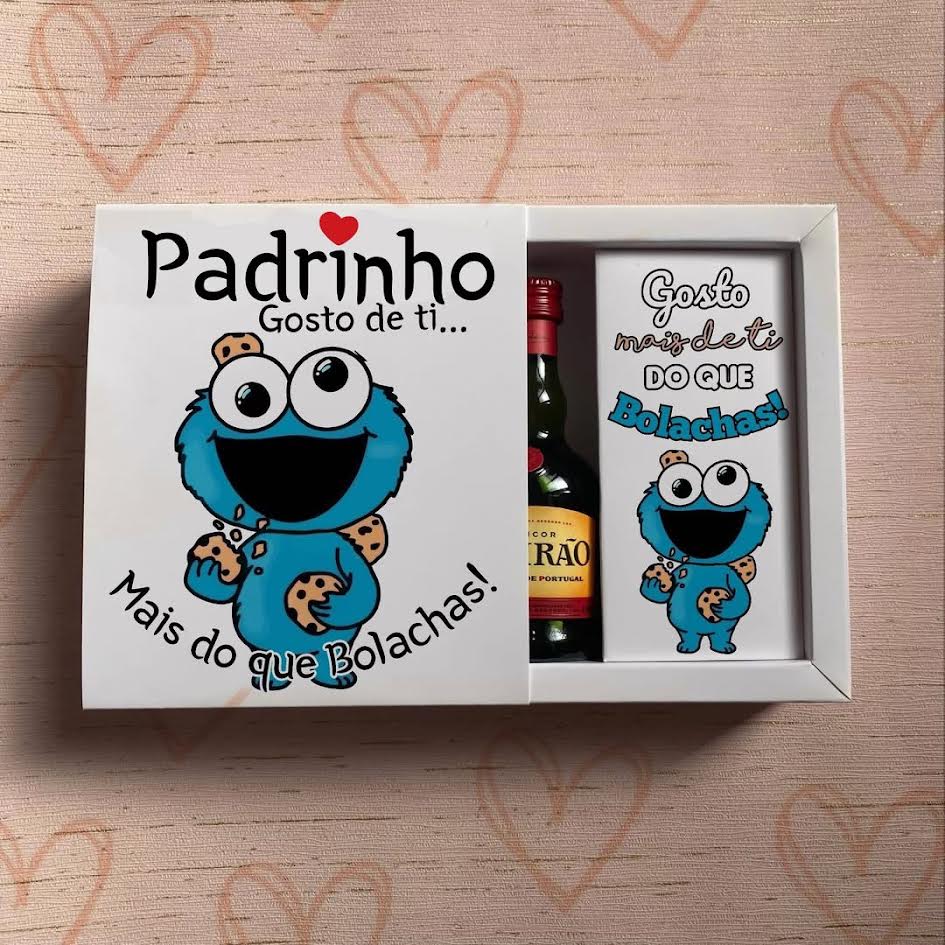 Box Mostro das Bolachas - Padrinho