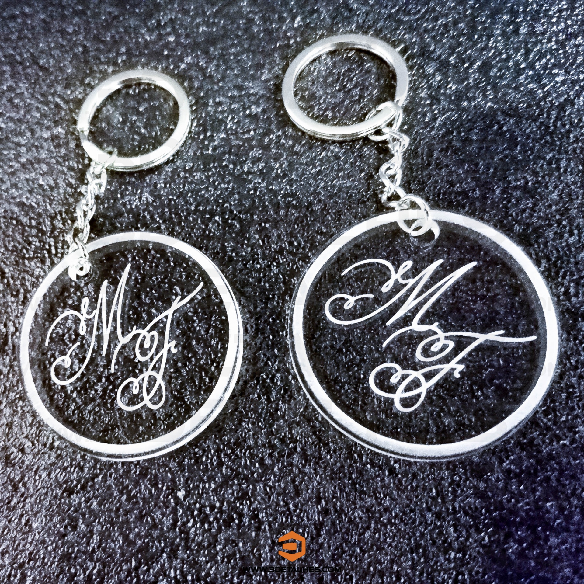 Porta Chave com Iniciais