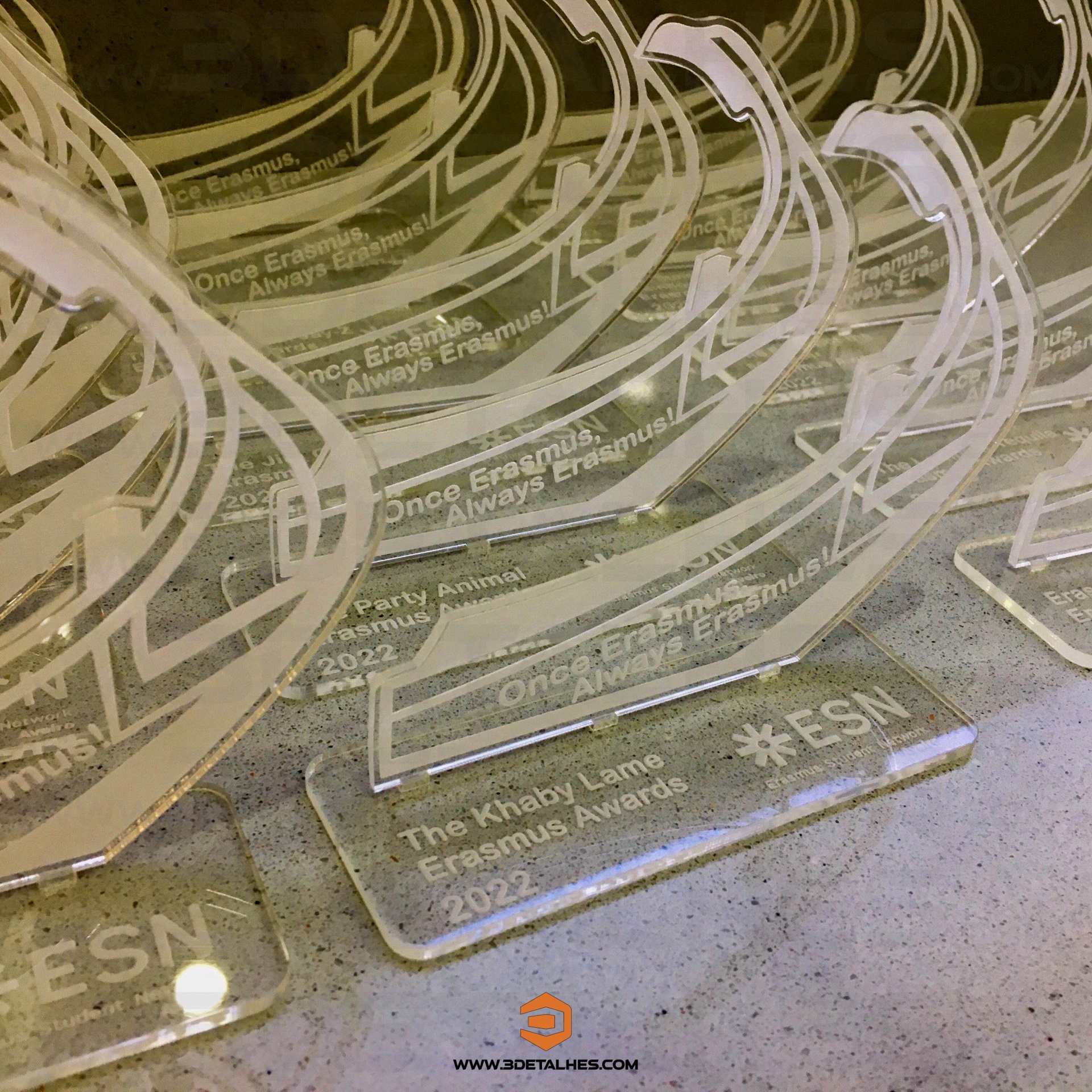 Troféu em Acrílico