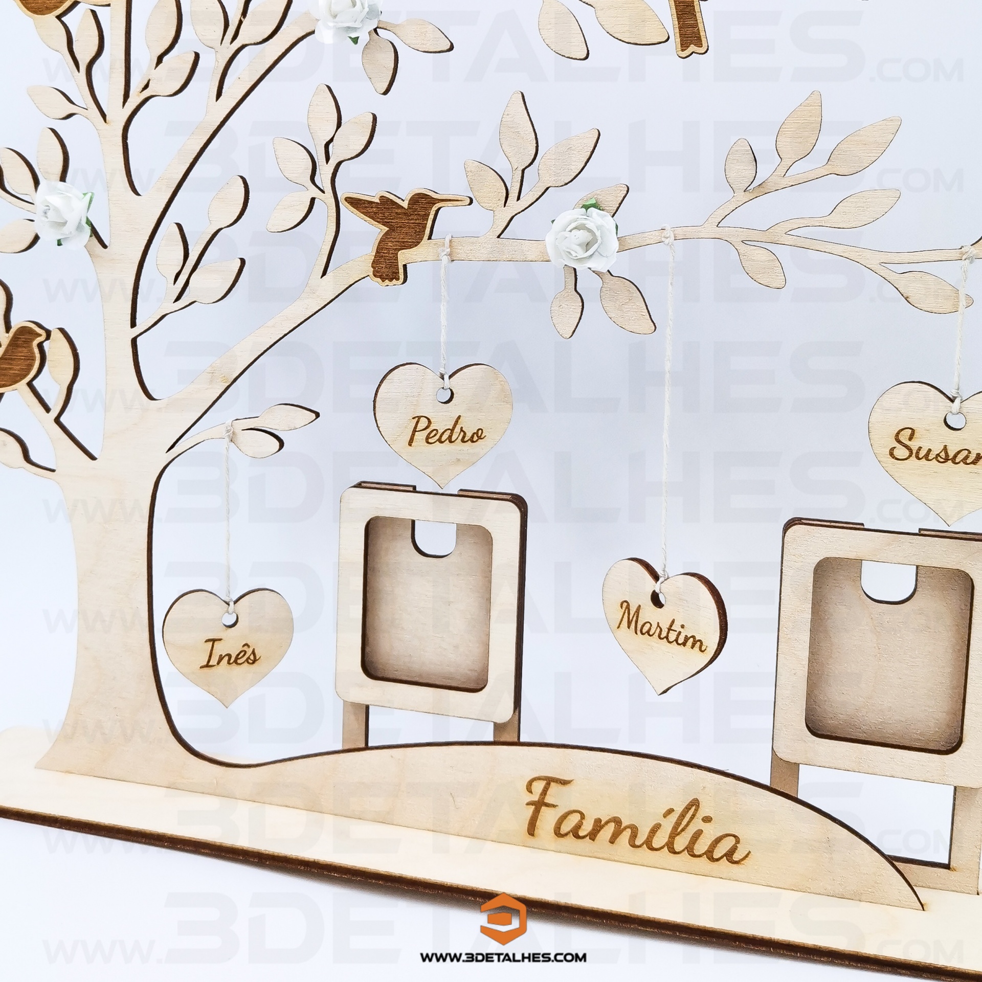 Árvore da Família com Porta Retratos