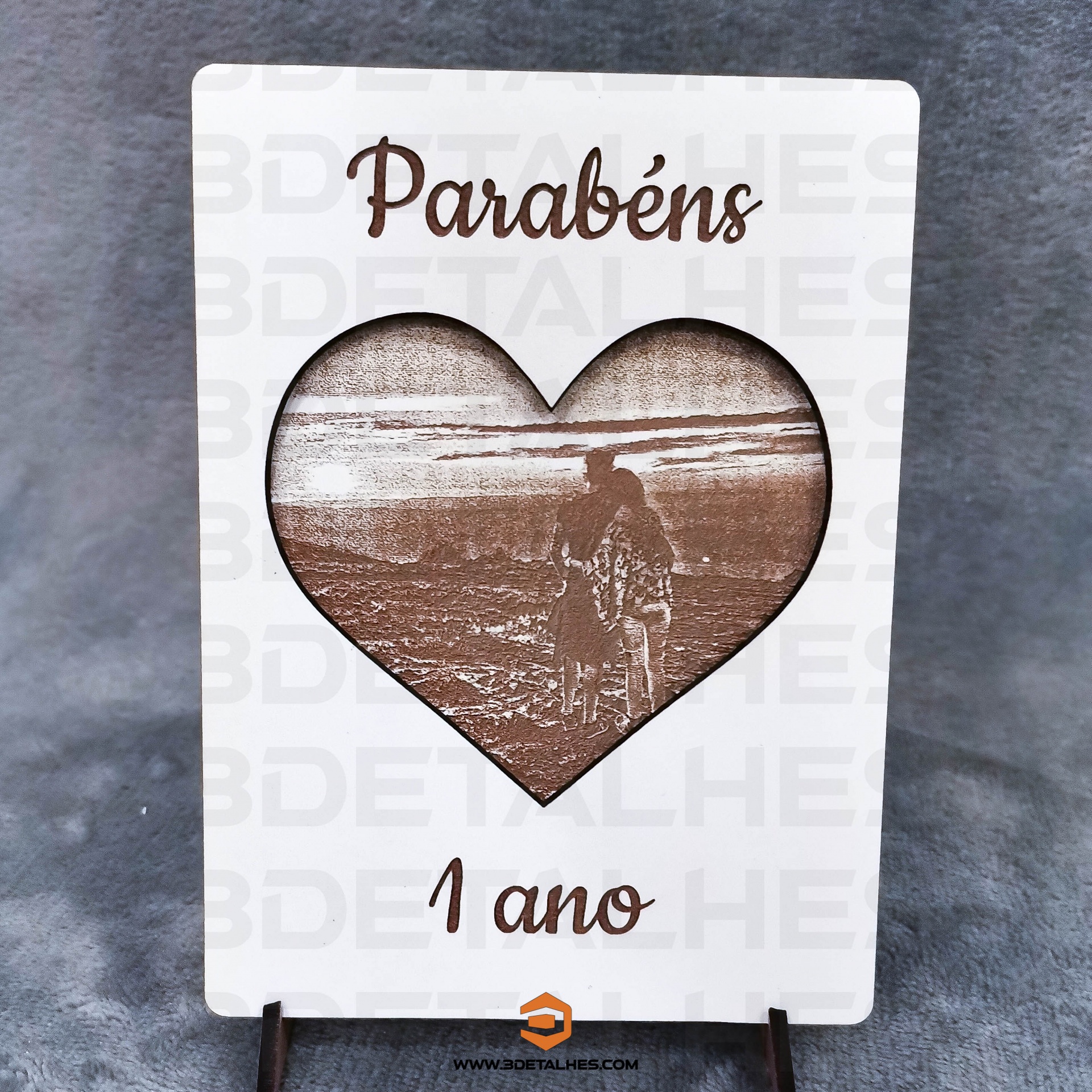 Postal com Foto Gravada