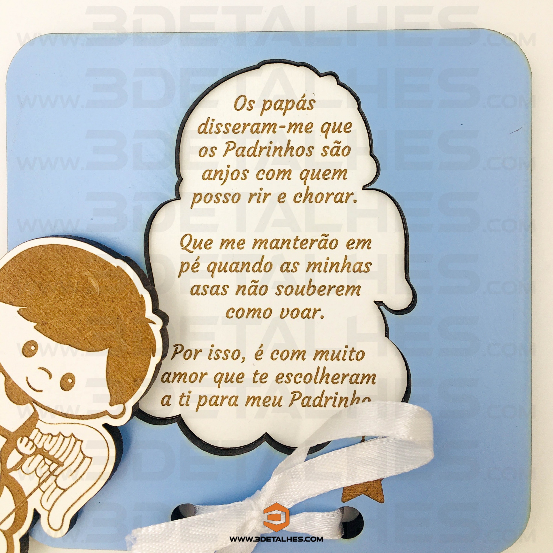 Convite/Lembrança Anjinho