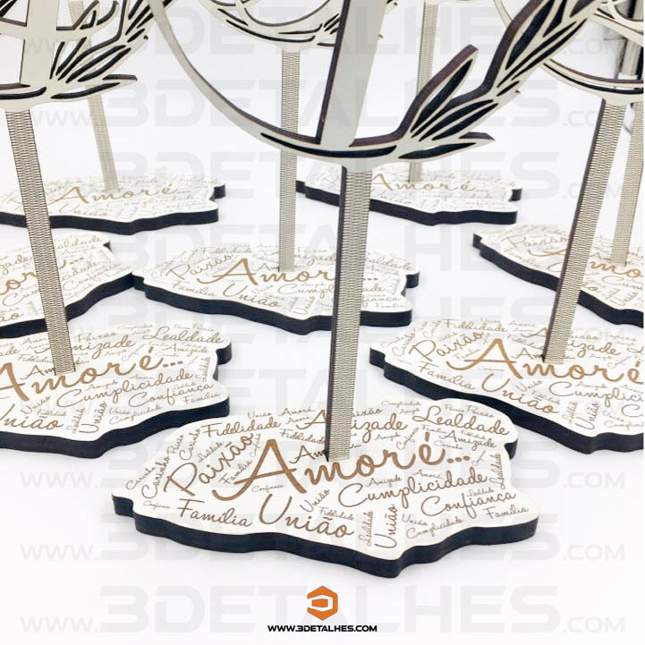 Marcadores de Mesa Número