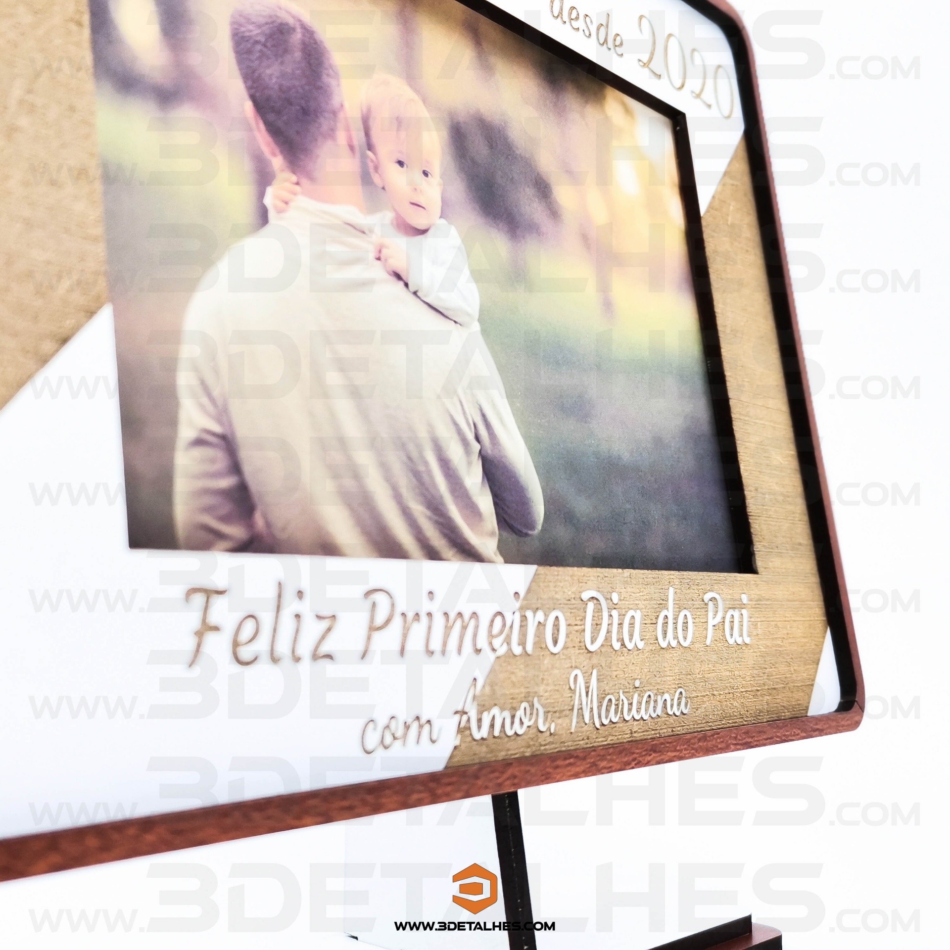 Porta Retrato Primeiro Dia do Pai