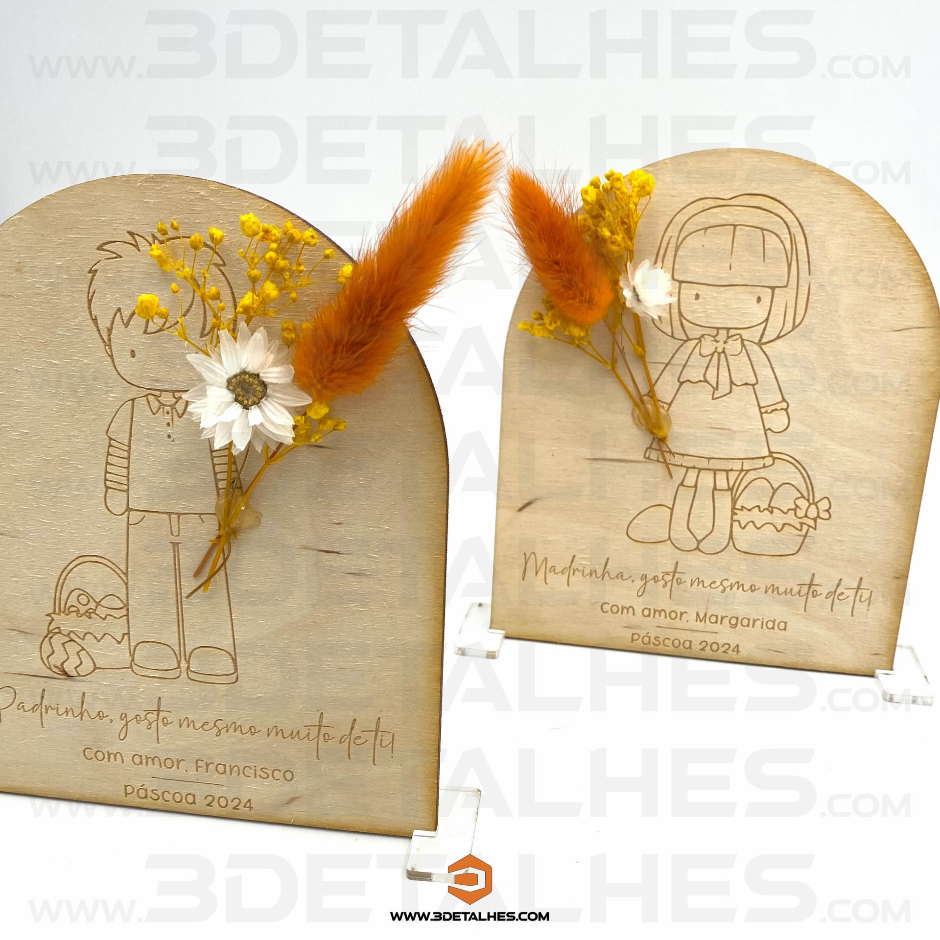 Peça "Flores com Amor"