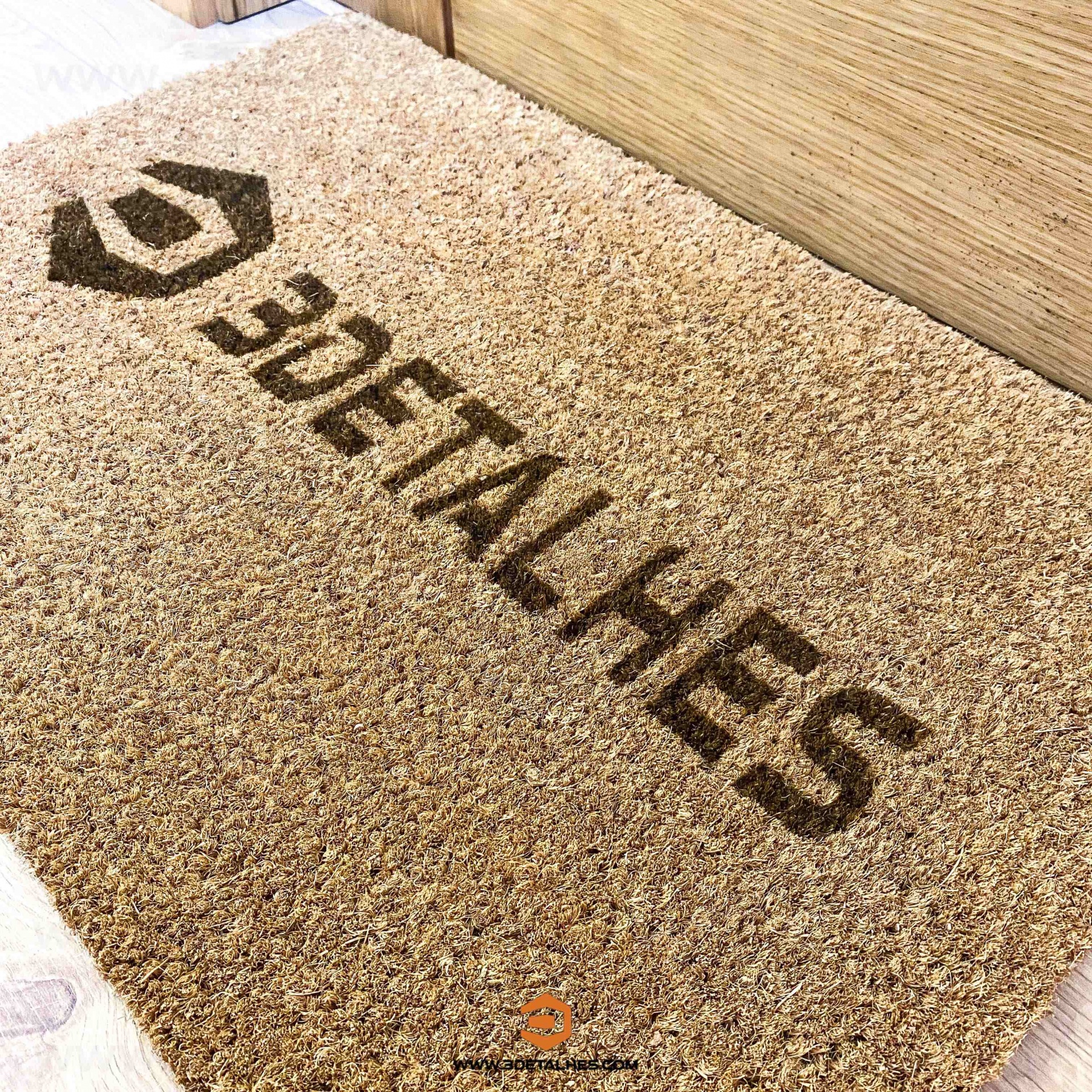 Tapete com Fibra de Coco