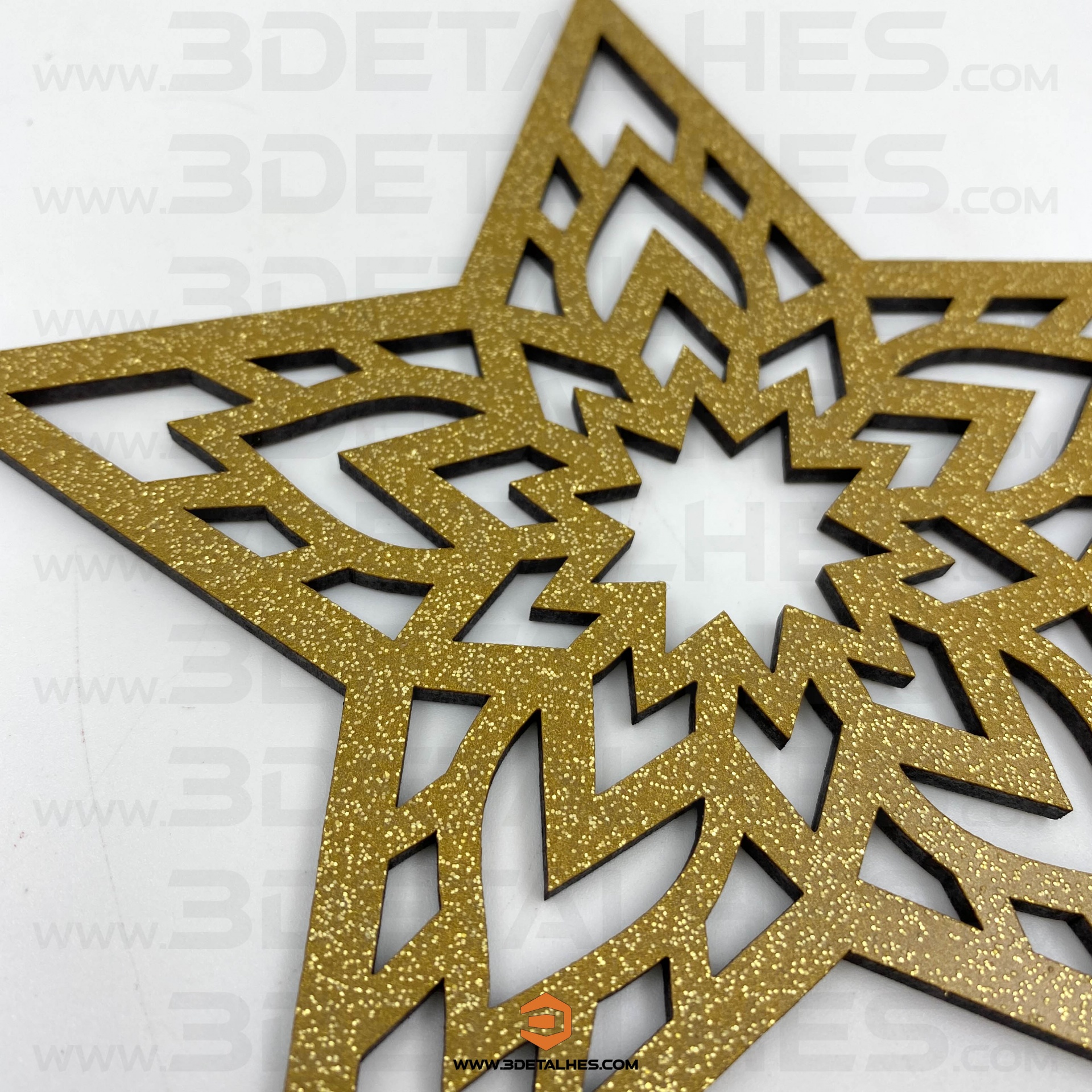 Estrela de Natal com 15cm