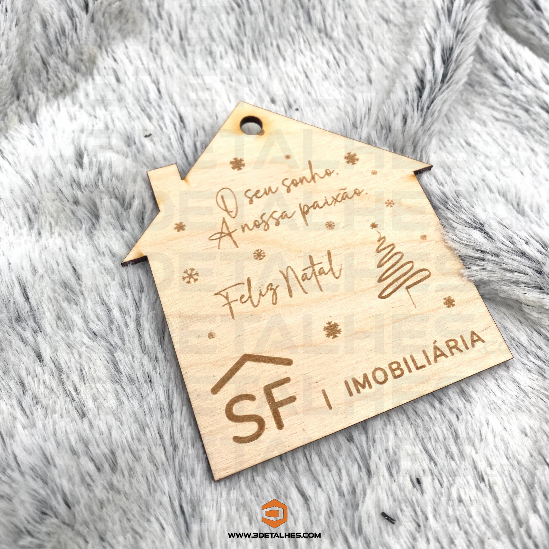 Pendente Casa de Natal