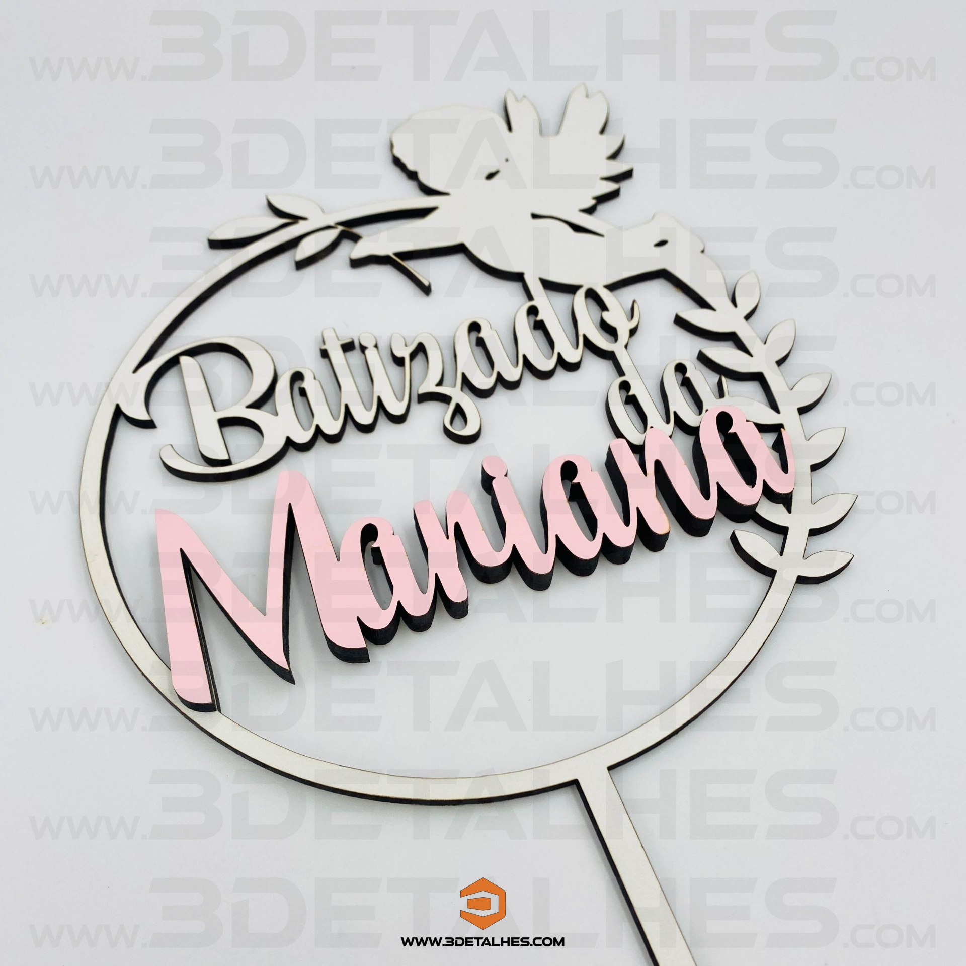 Topper de Bolo - Anjinho