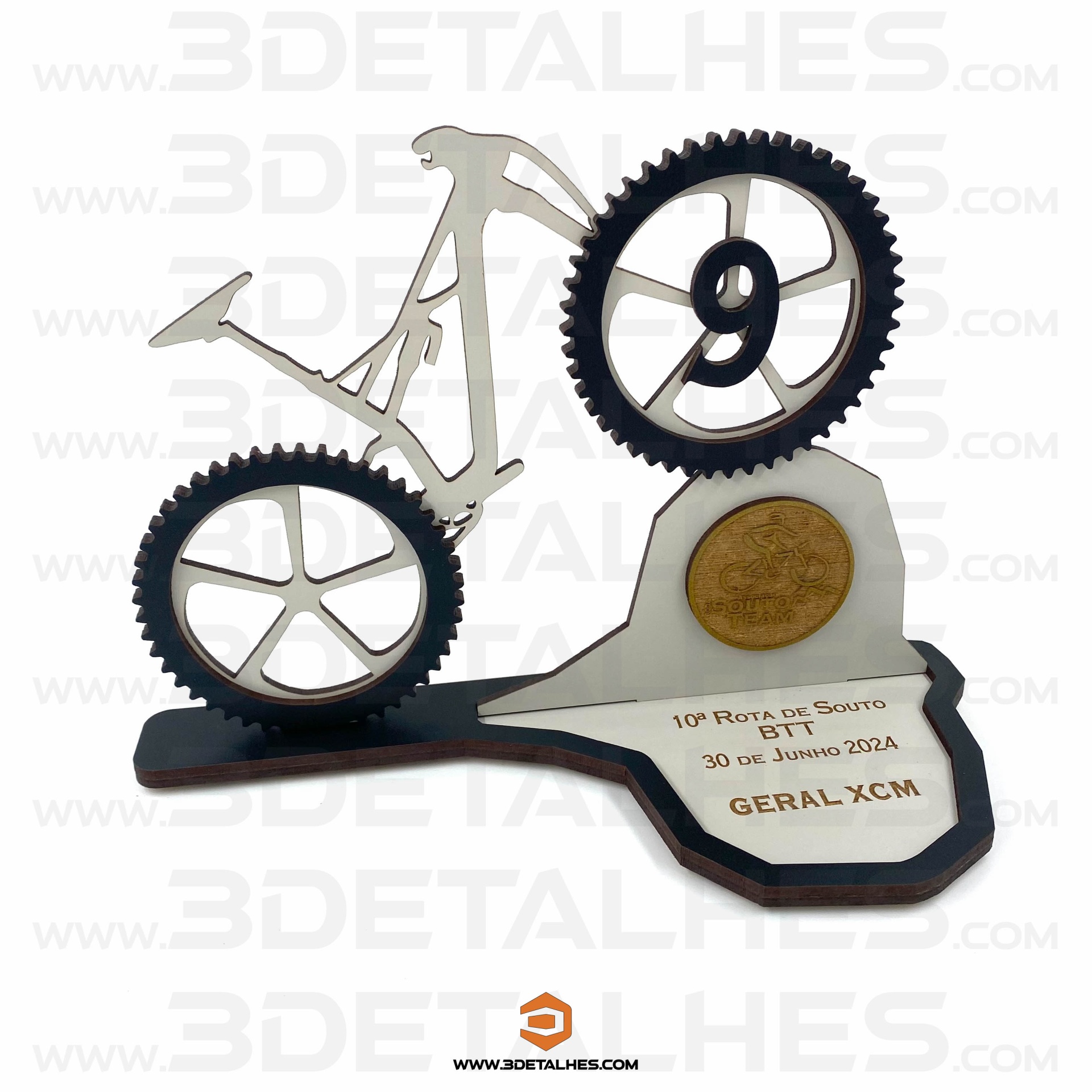 Troféu BTT com Medalha