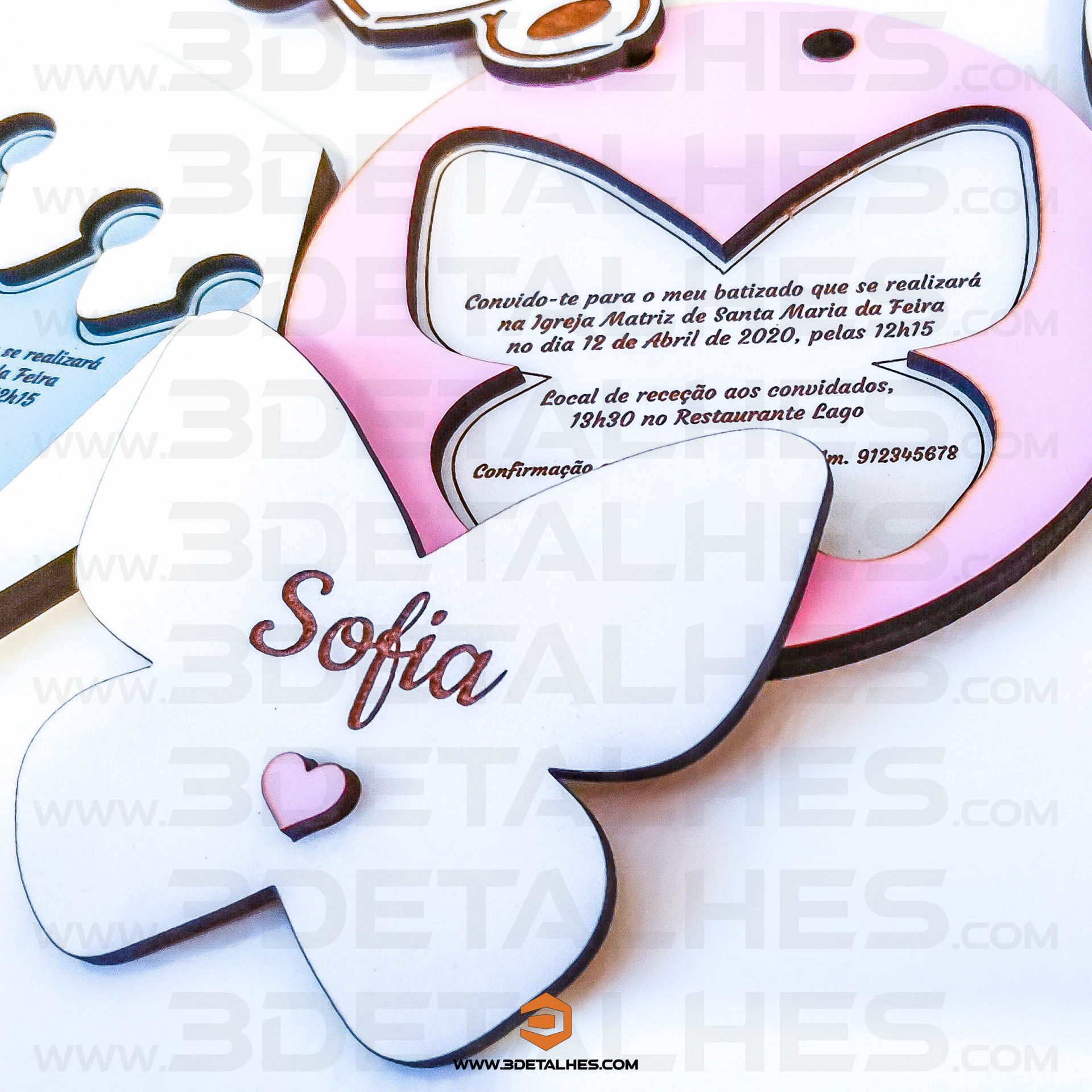 Convite/Lembrança Borboleta