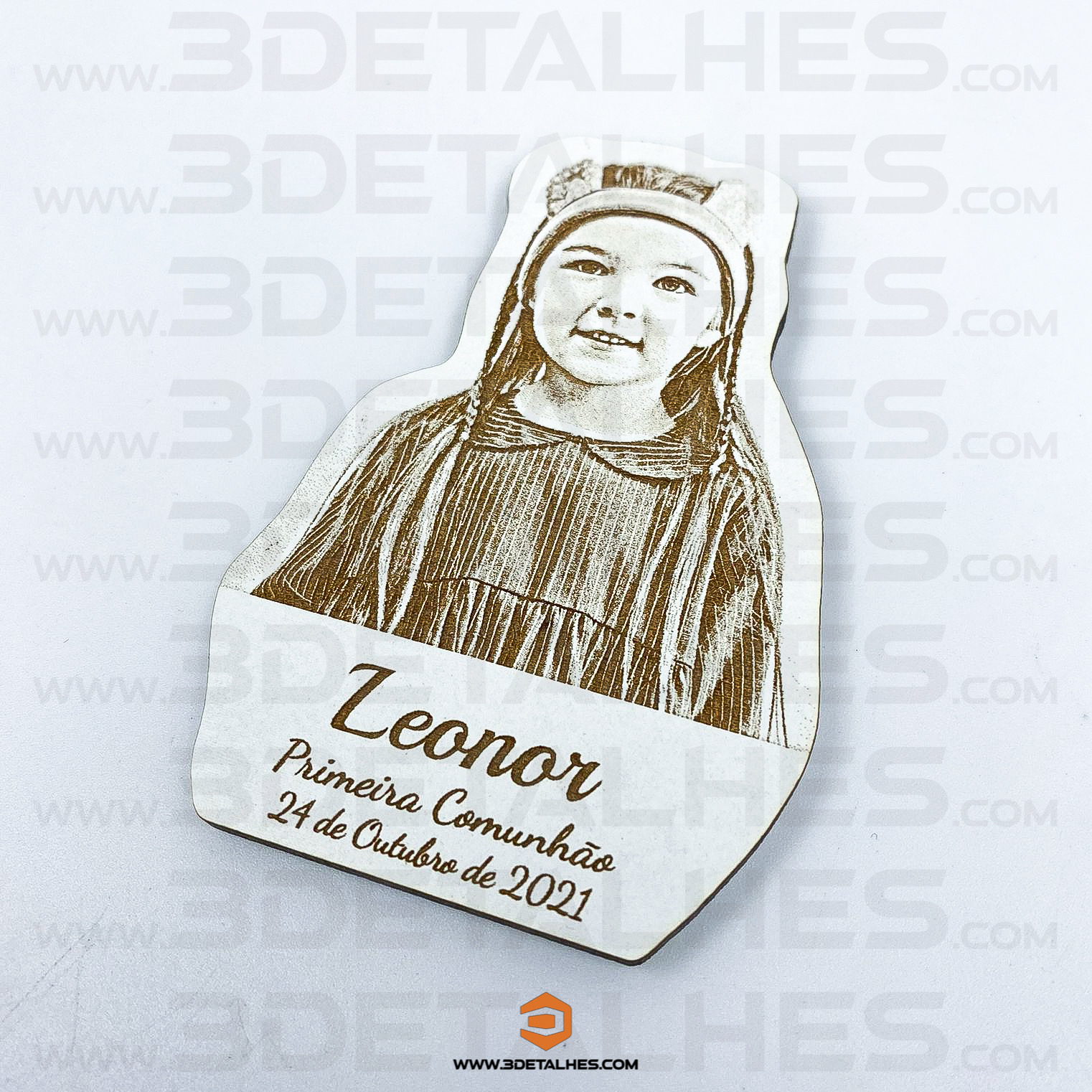 Lembrança - Íman com Gravação de Foto