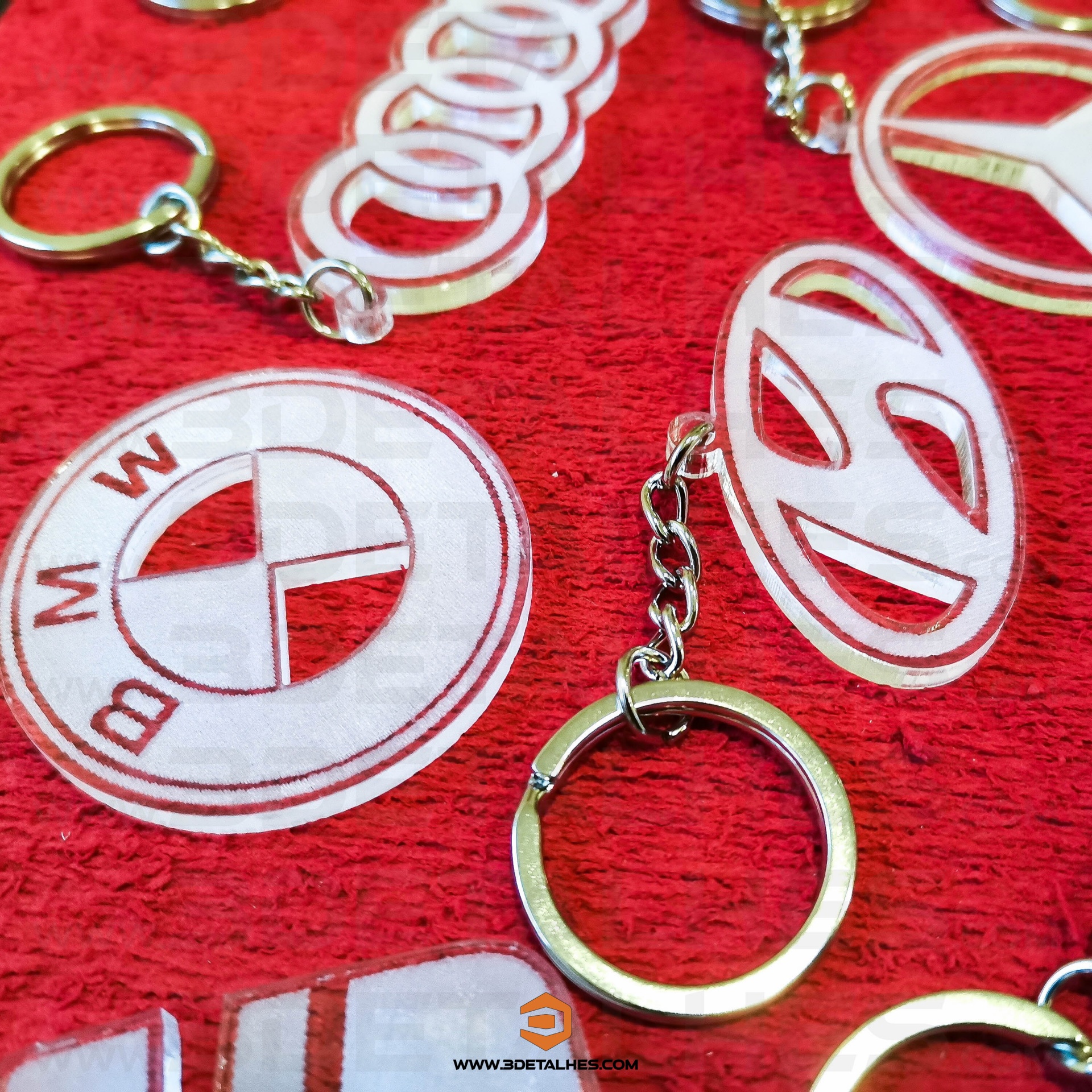 Porta Chave Marca de Automóvel