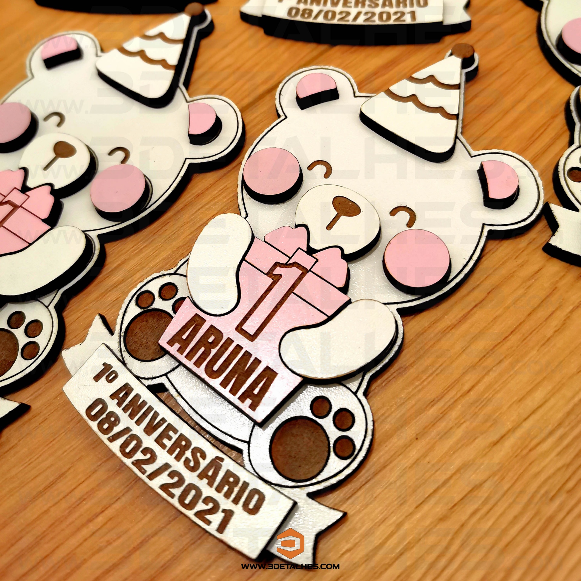 Íman lembrança Urso