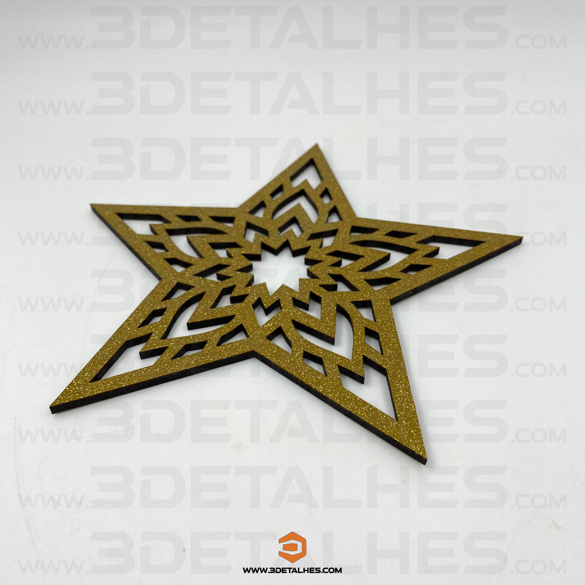 Estrela de Natal com 15cm