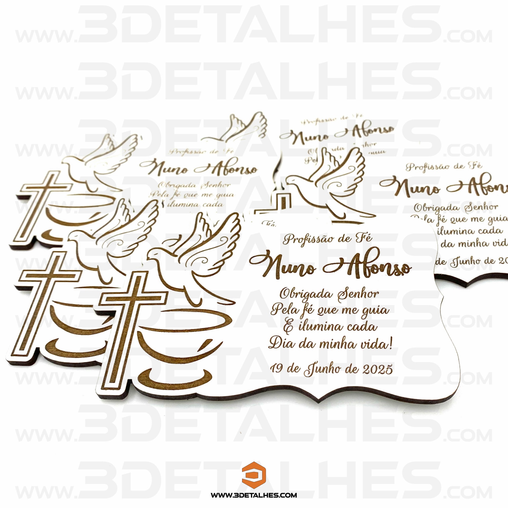 Lembrança Pomba, Cálice e Cruz