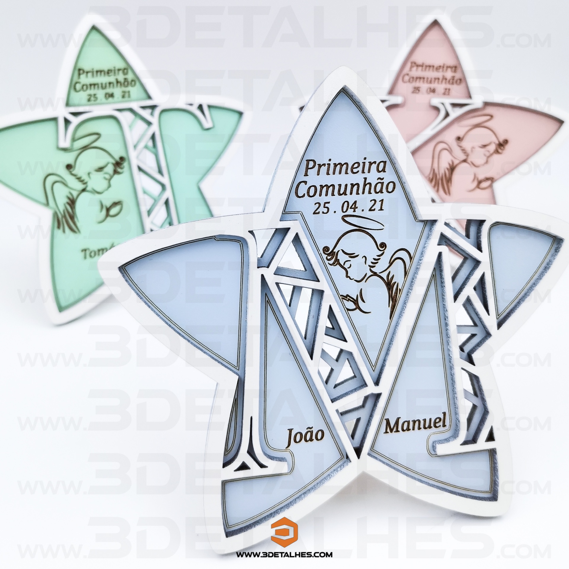 Lembrança Estrela com Inicial