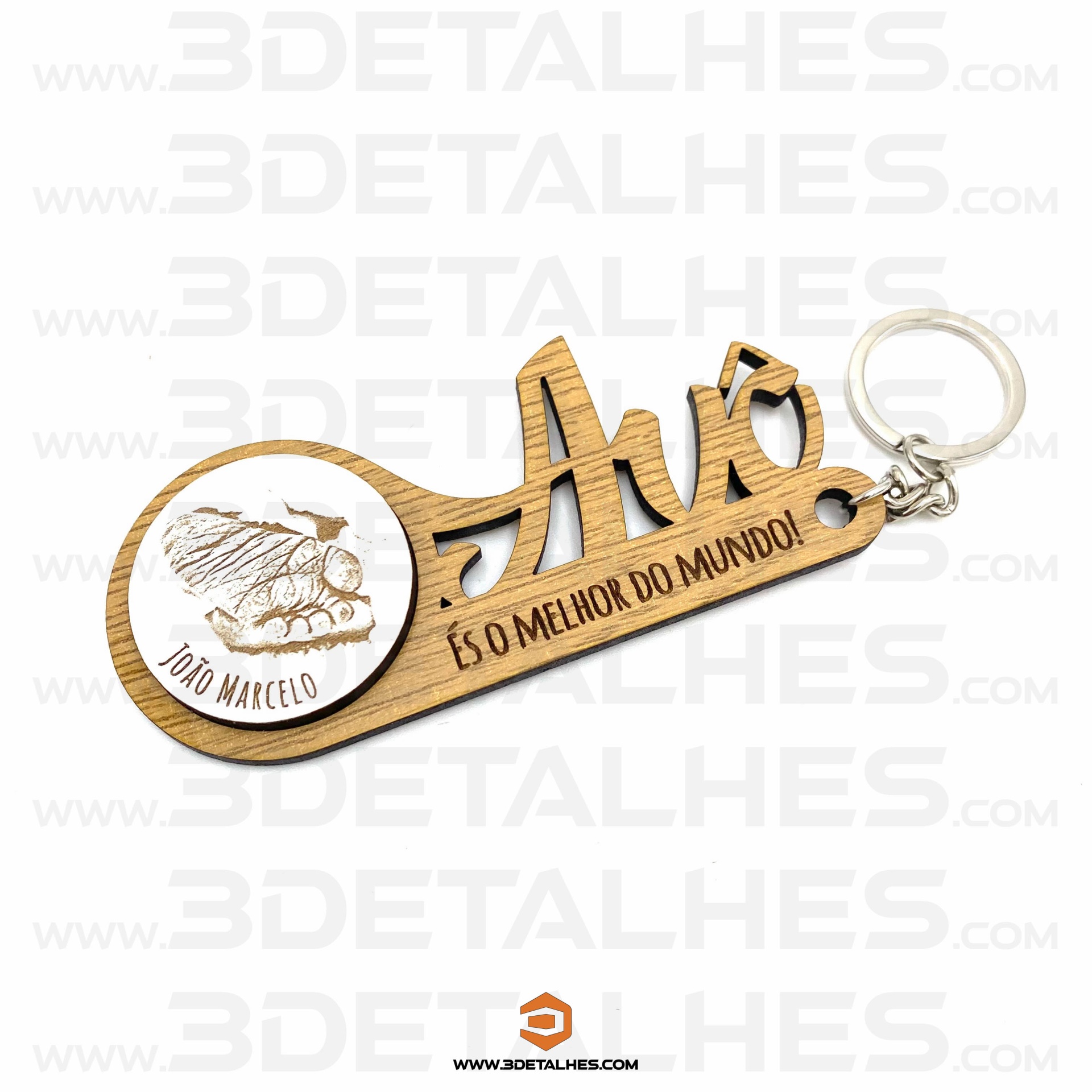 Porta Chave Avos com Foto