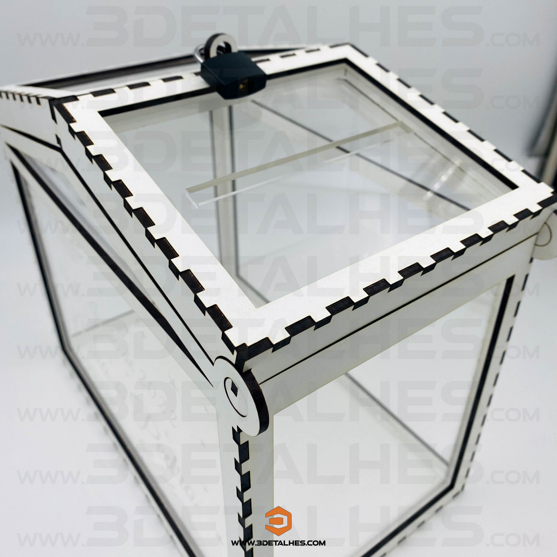 Caixa para Envelopes - Acrílico