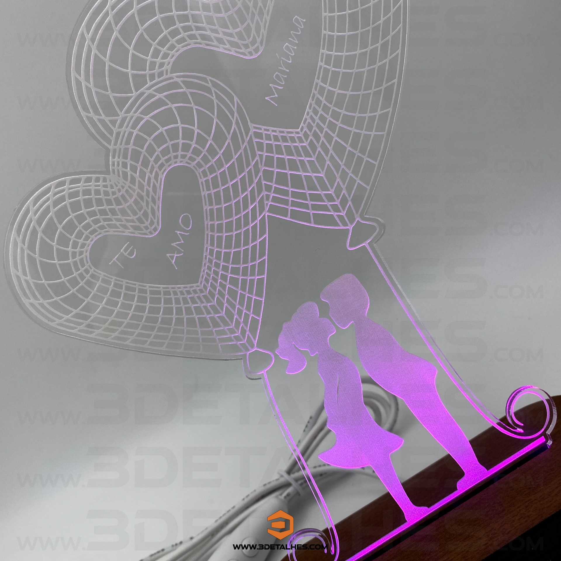 Candeeiro Led - Casal