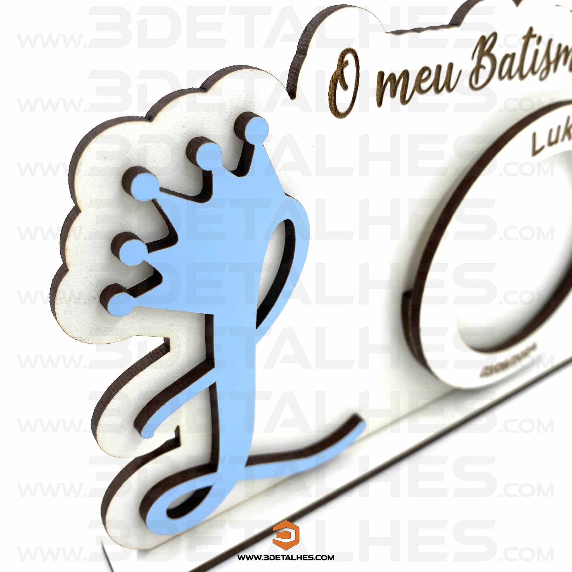 Lembrança Letra com Moldura