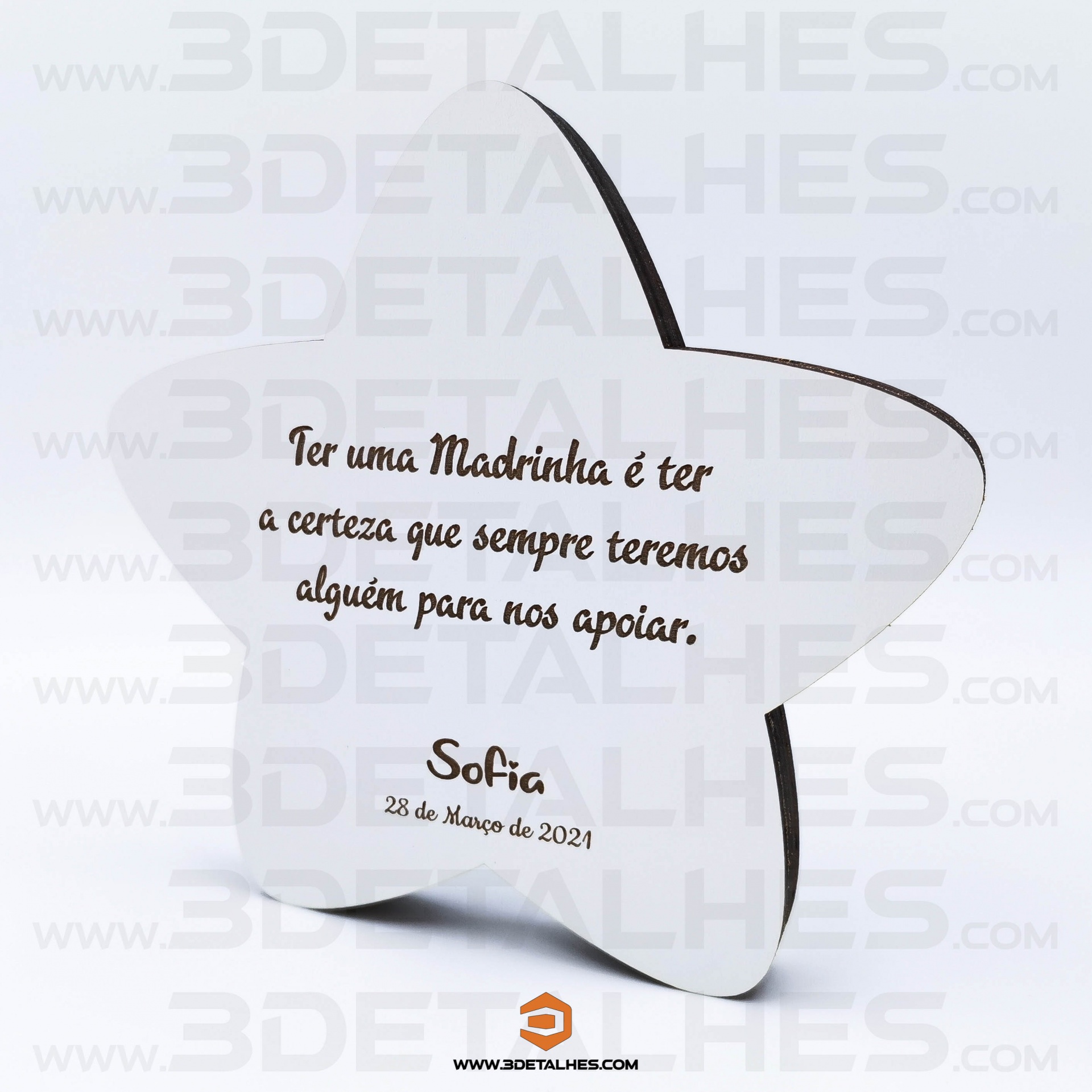 Estrela com Dedicatória