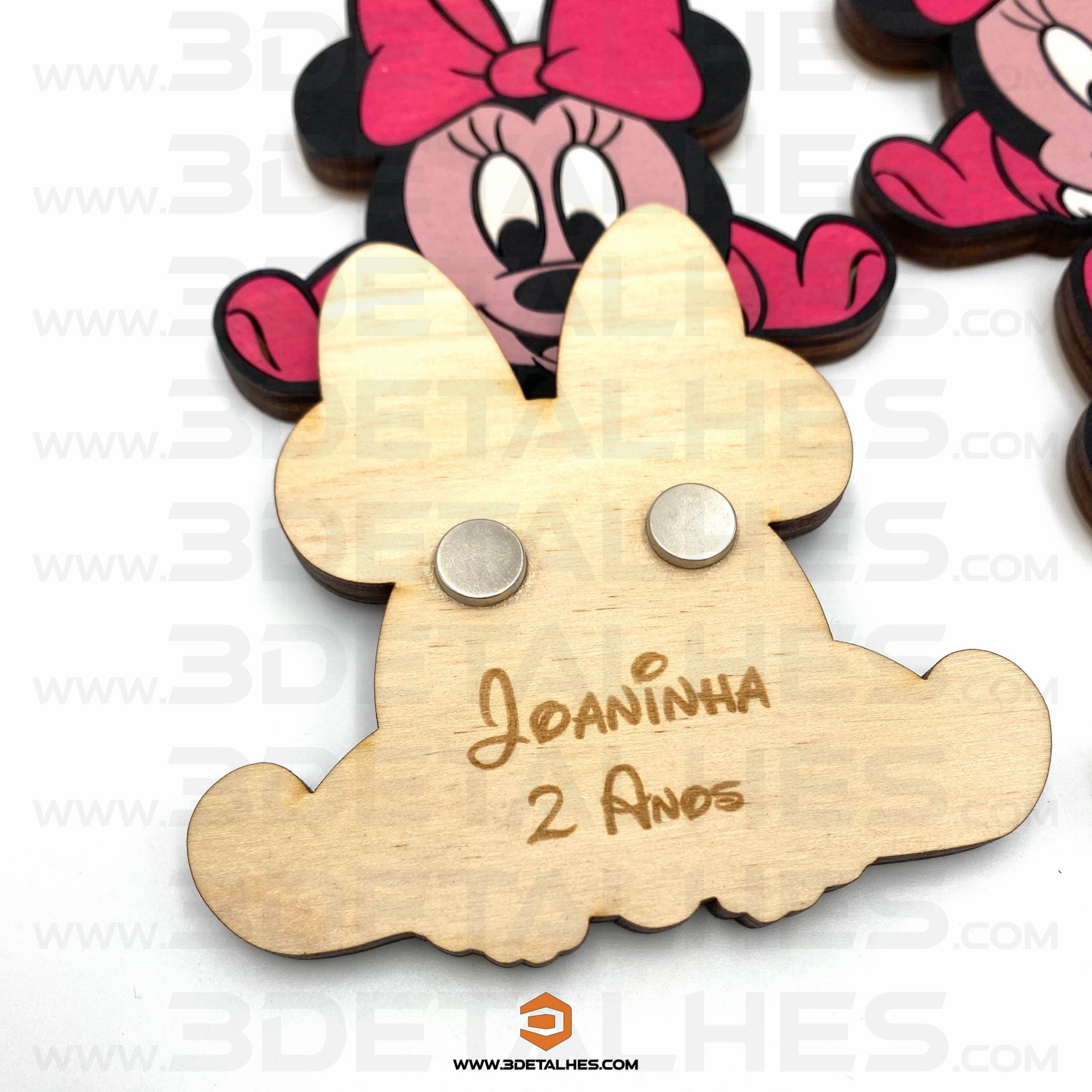 Íman Lembrança - Minnie Bebé