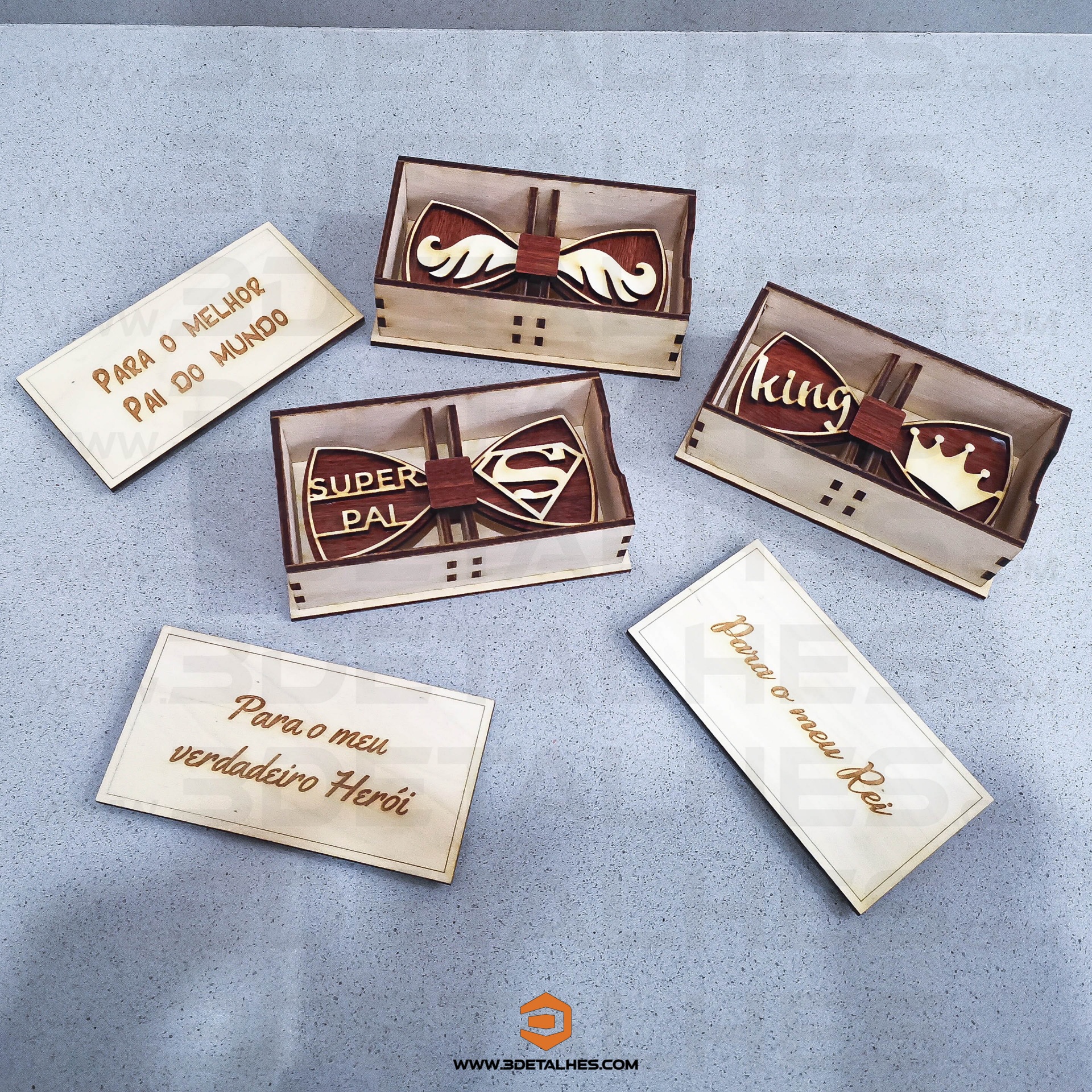 Íman em forma de Laço com Caixa