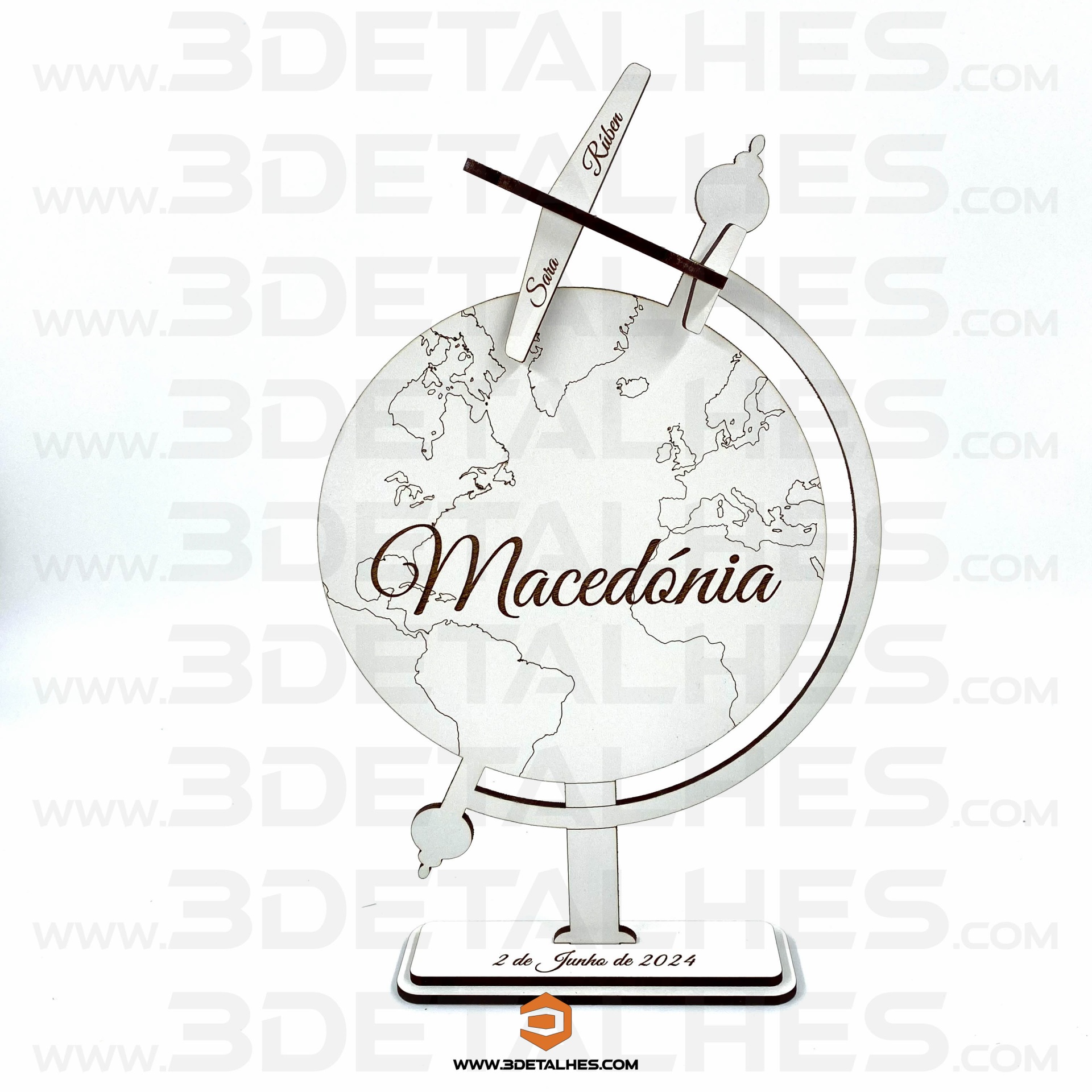 Marcador de Mesa - Globo