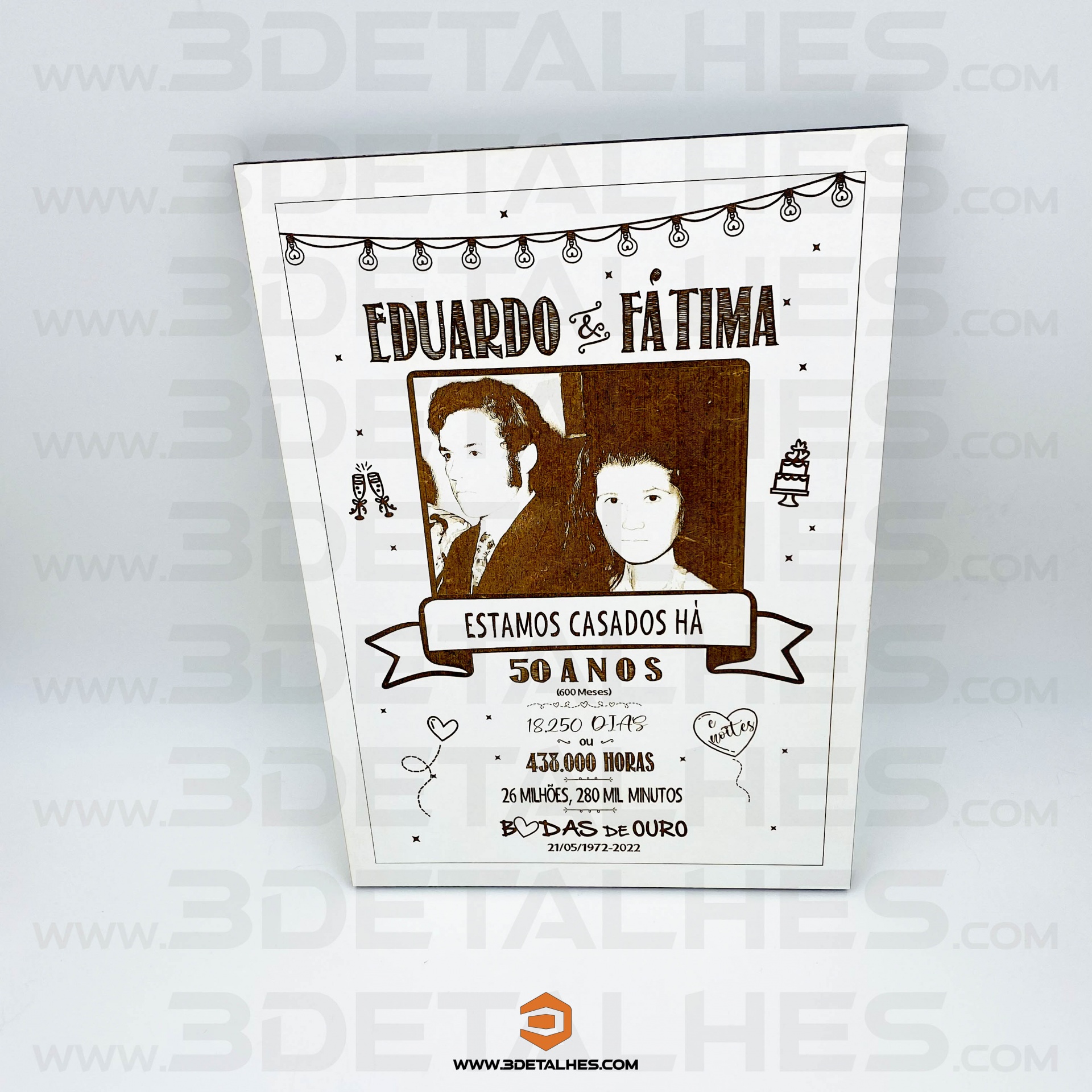 Quadro Bodas de Casamento