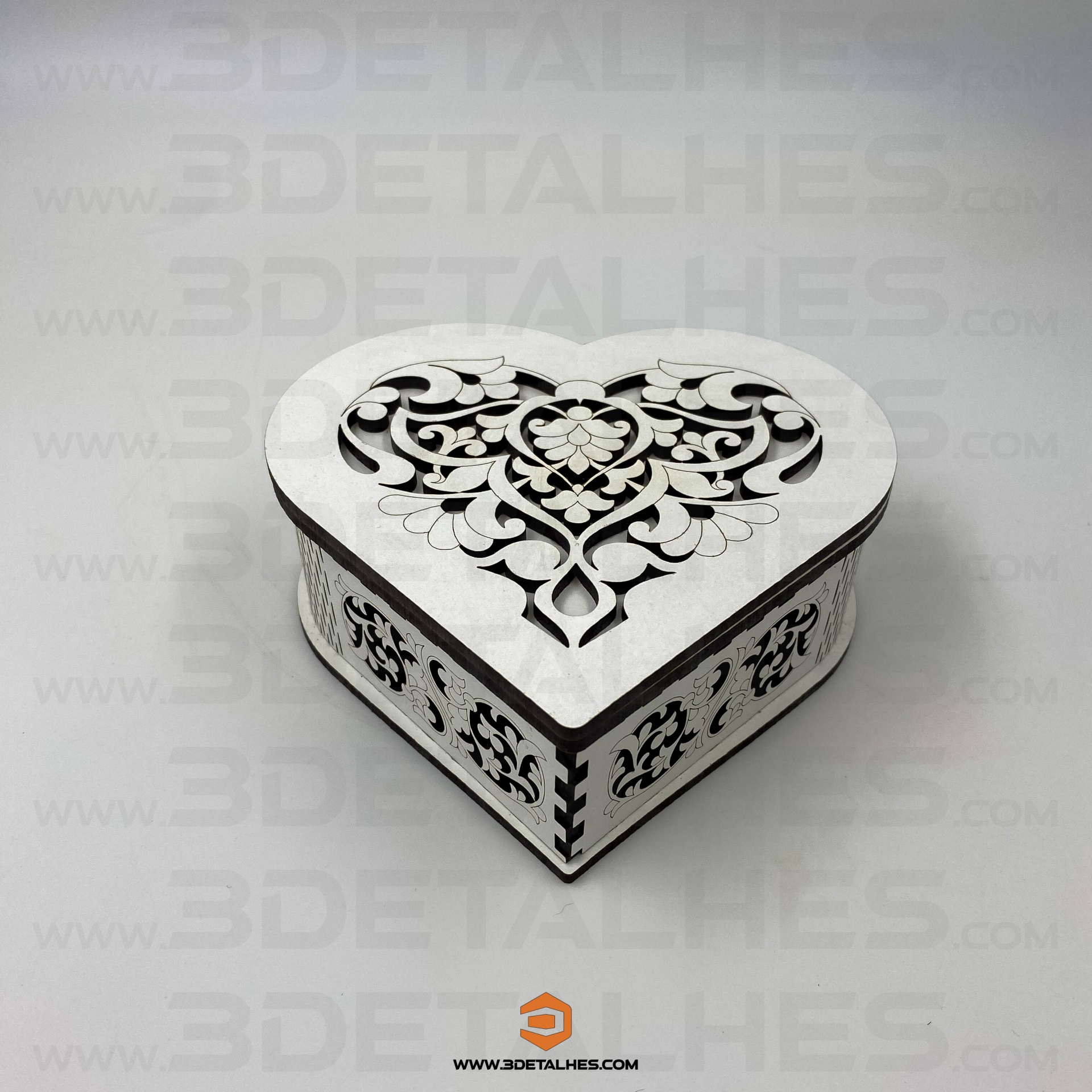 Porta Alianças Coração