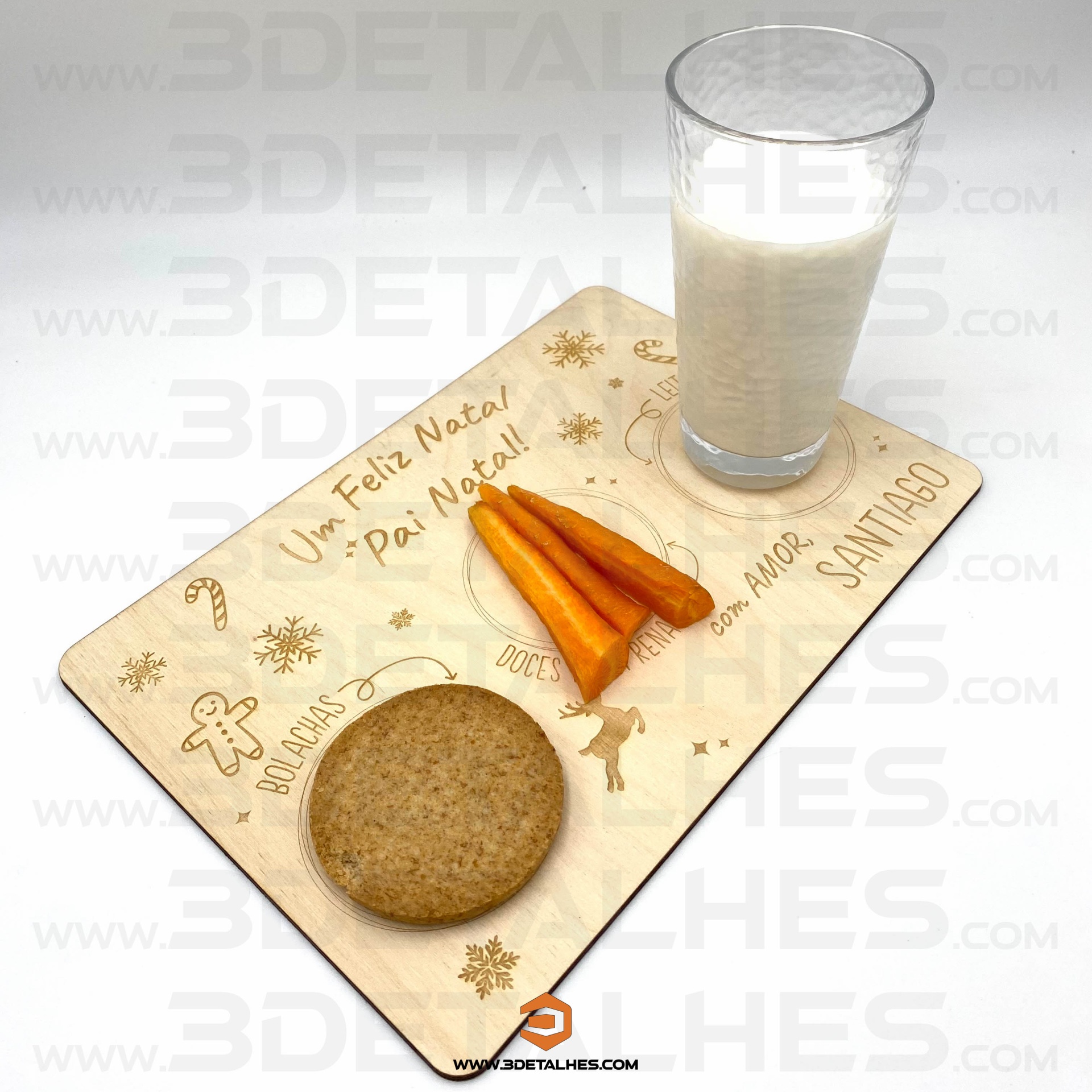 Tabuleiro para o Pai Natal