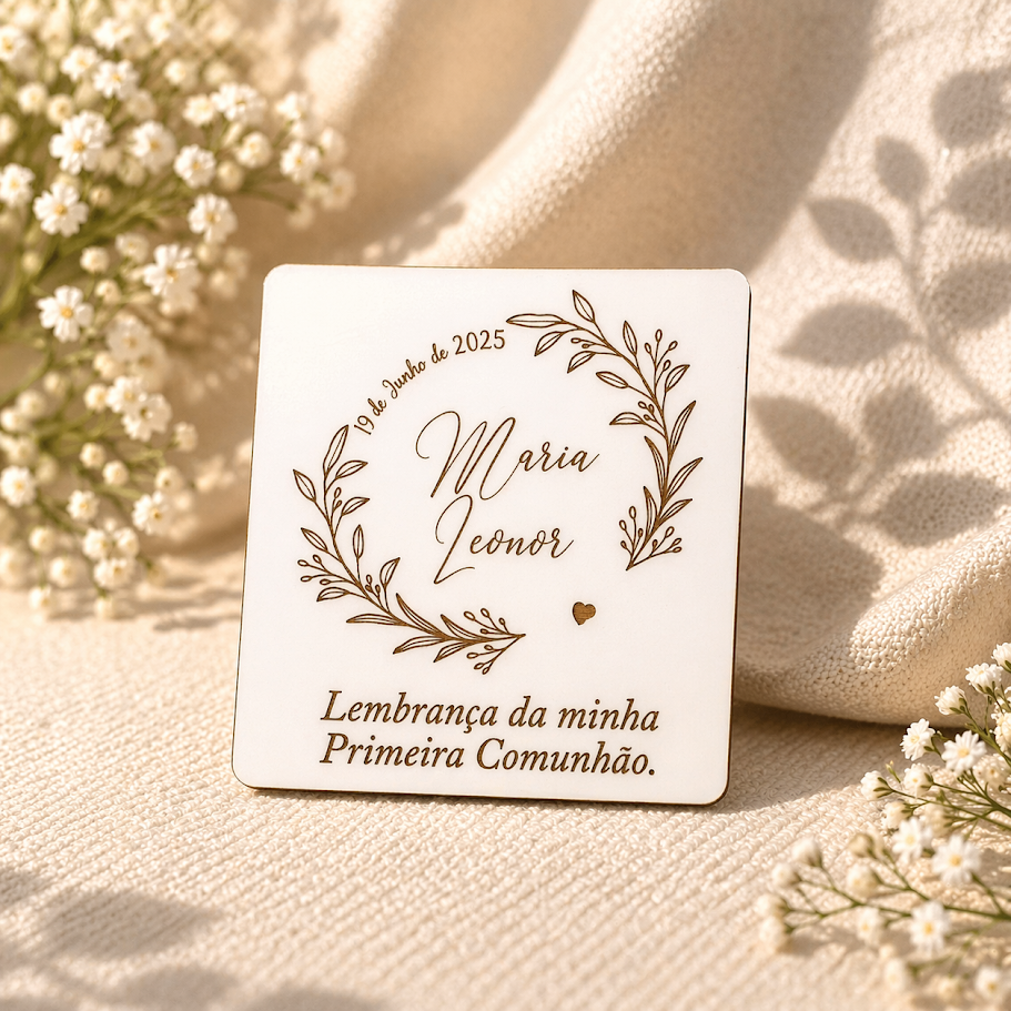 Lembrança Placa (íman ou base)