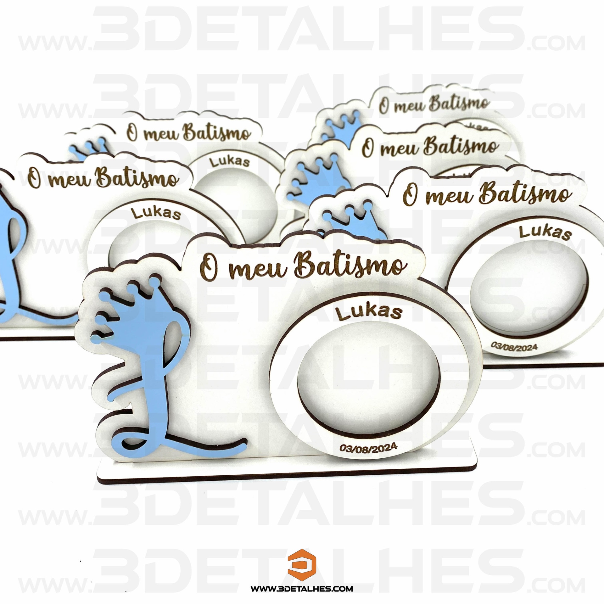 Lembrança Letra com Moldura