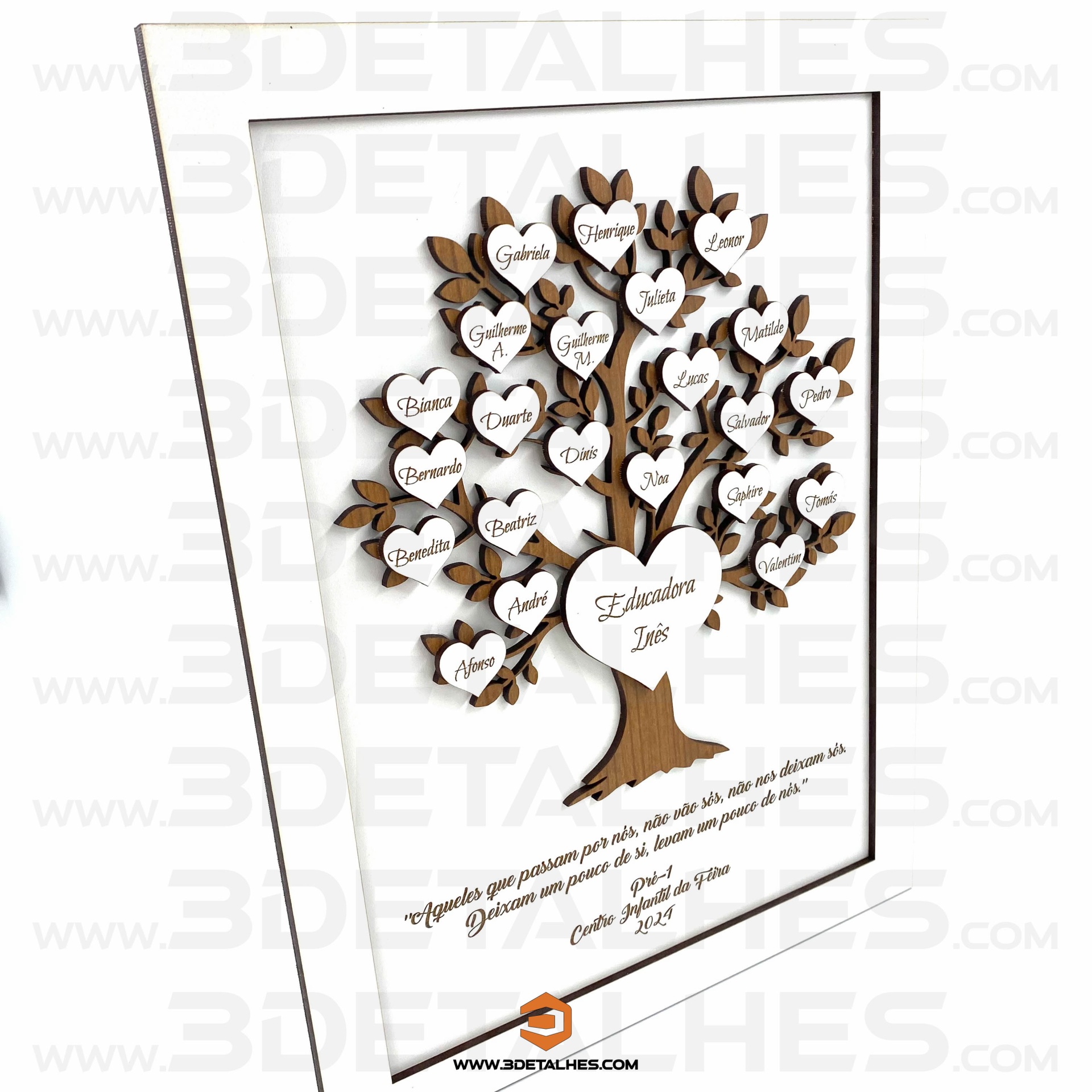 Quadro Árvore - Dedicatória
