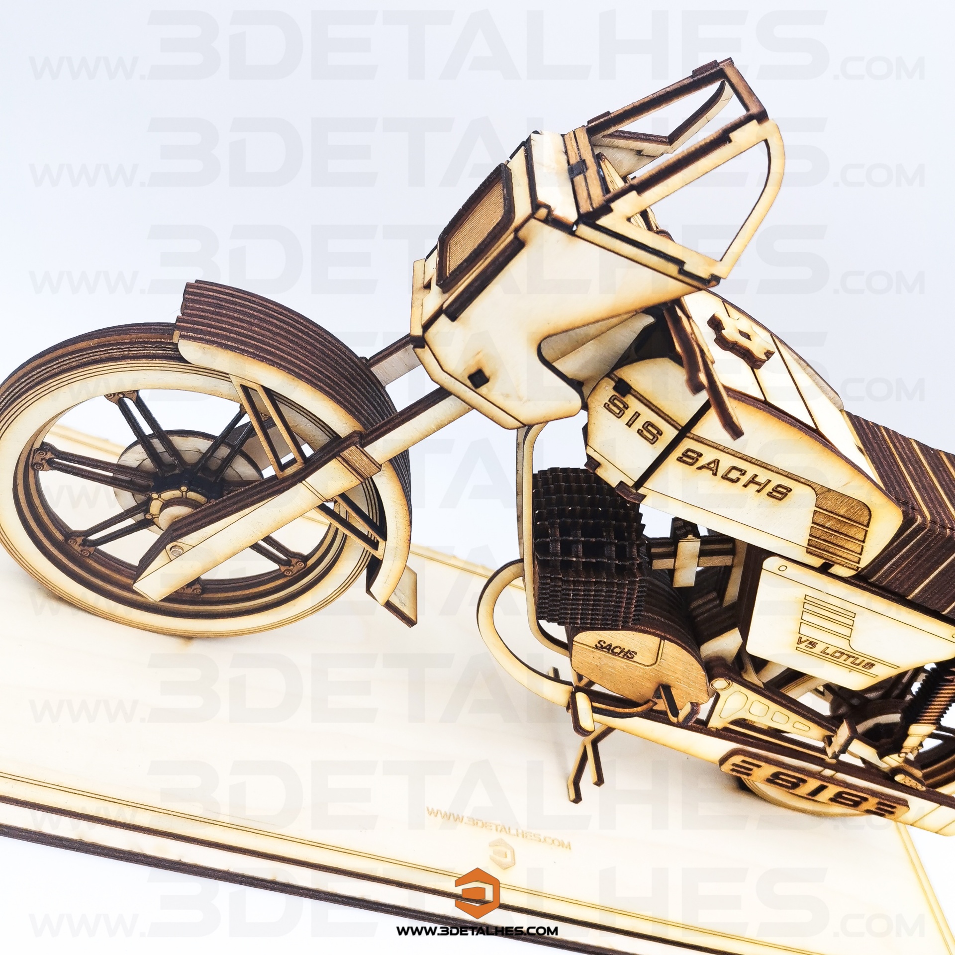 Mota Sachs (Modelo Lotus V5) - 3D