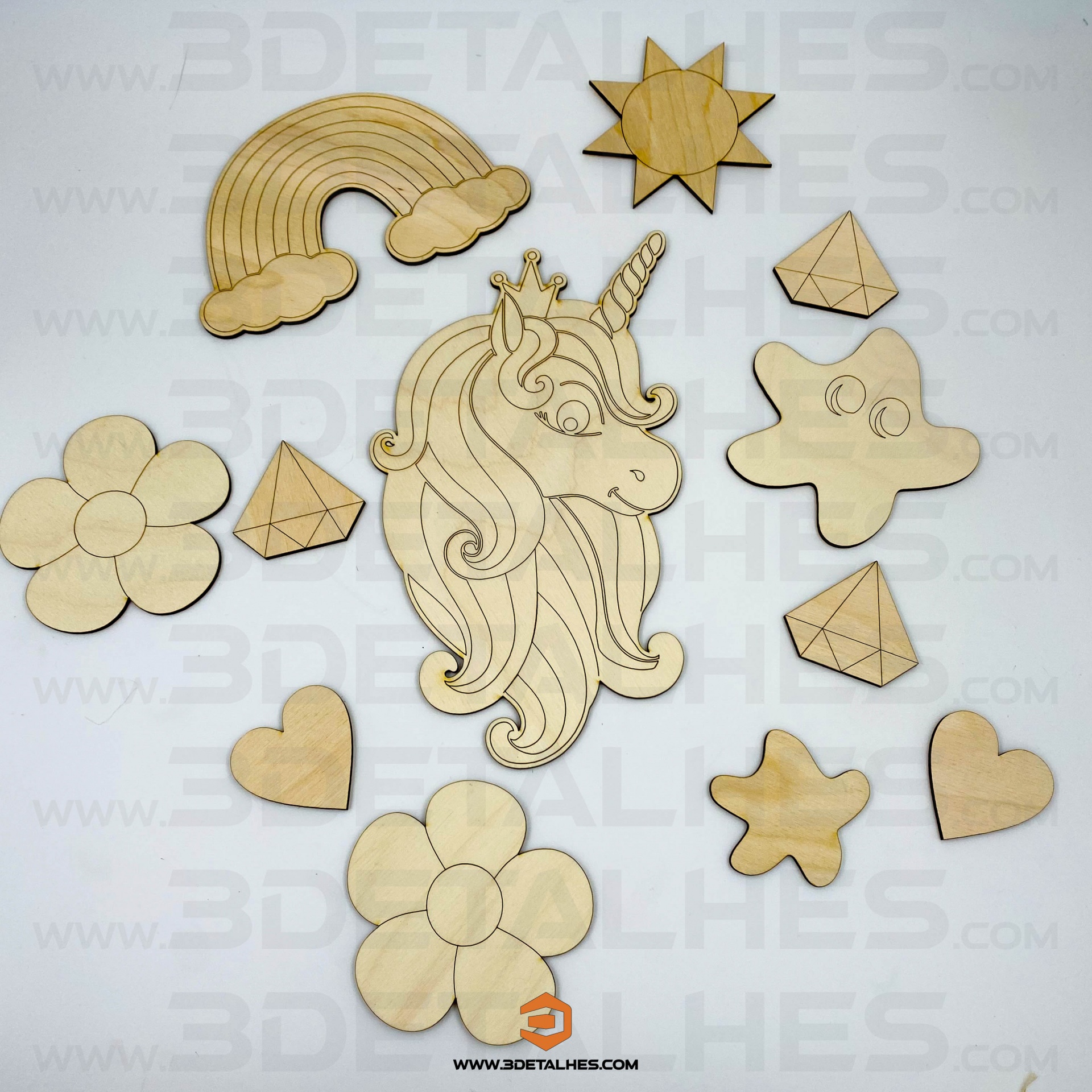 Kit de Pintura - Unicórnio