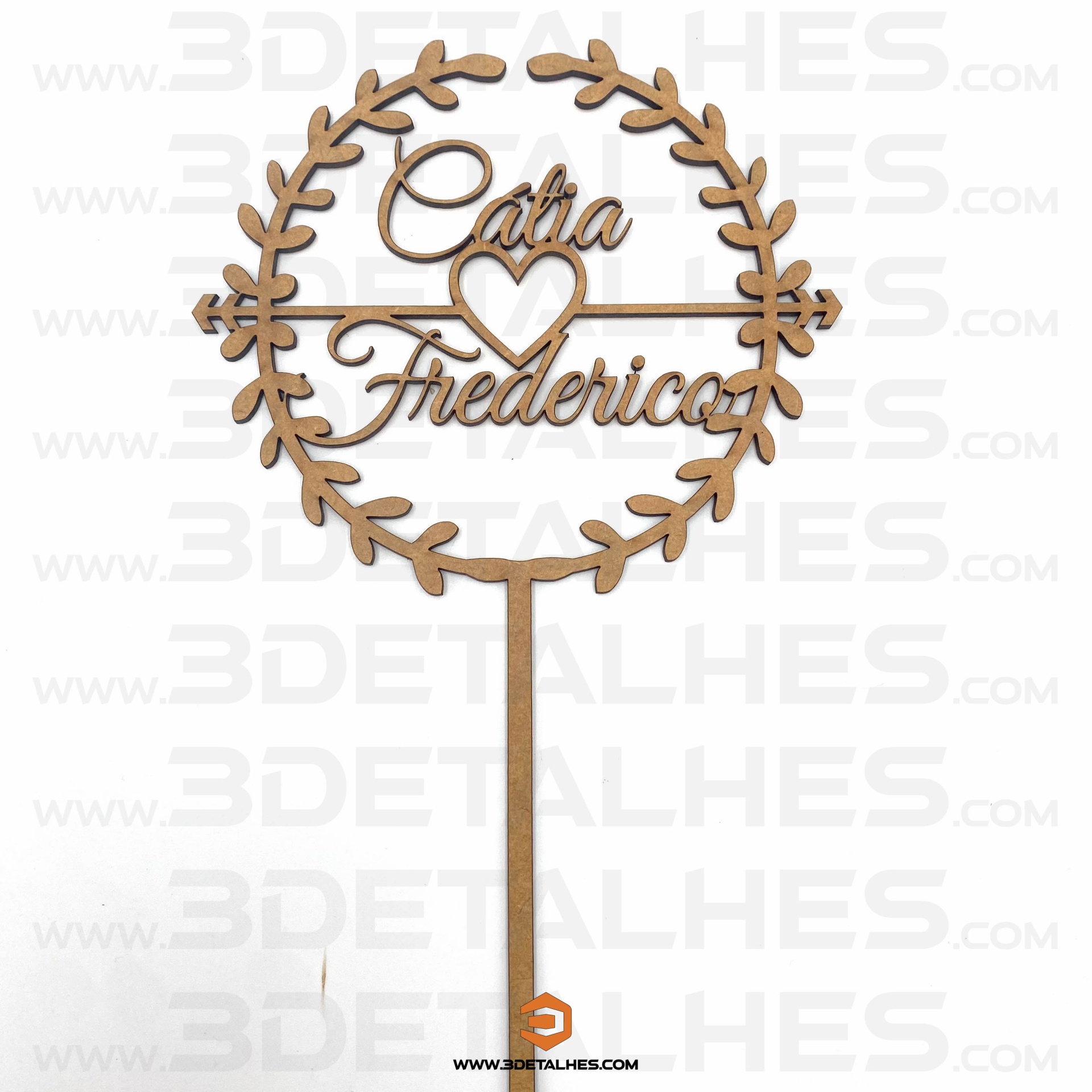 Topo de Bolo - Cupido